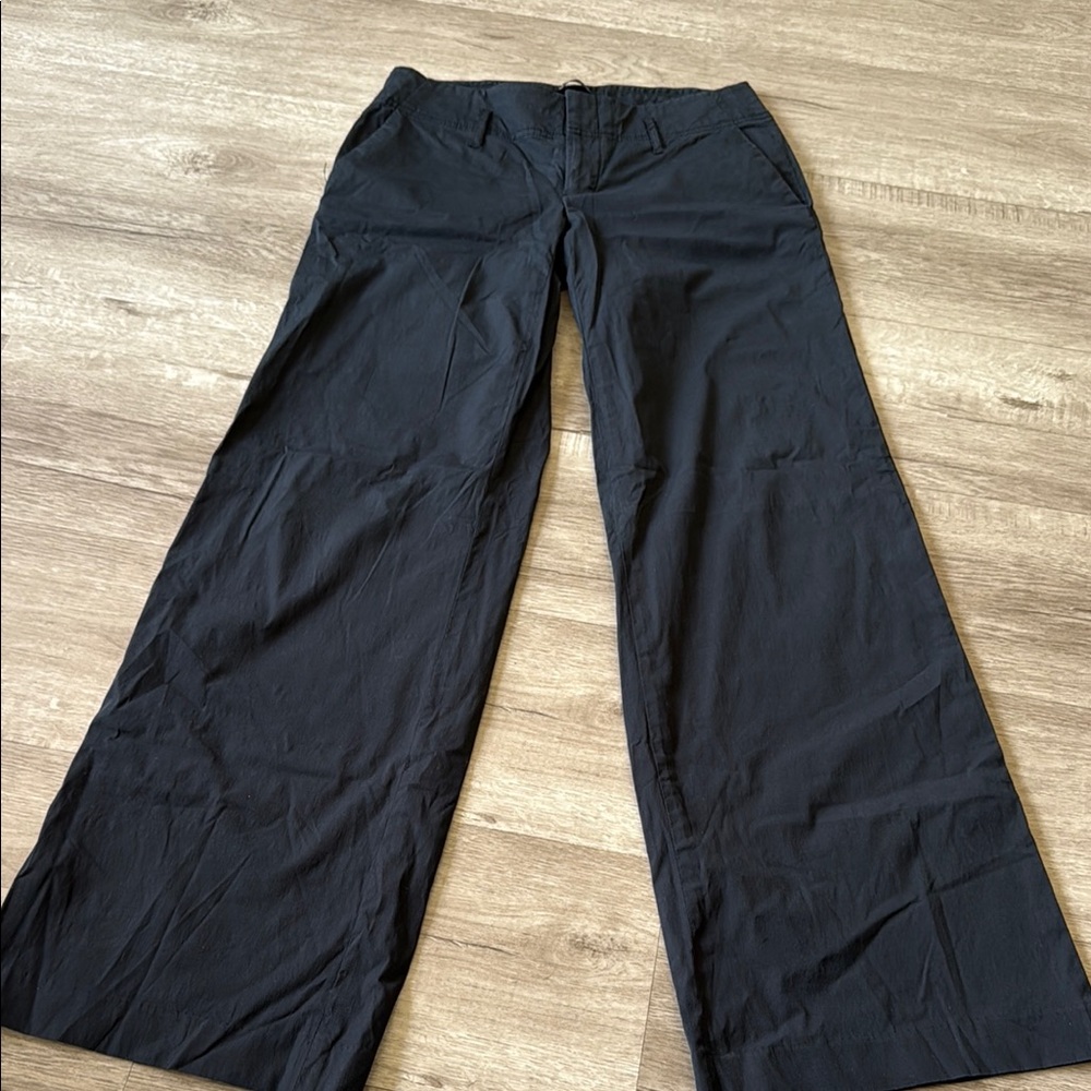 Club Monaco Black Straight Leg Pants